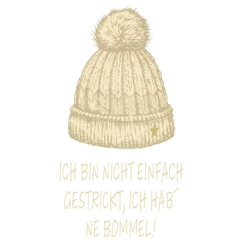 I've got a pompom – Winter Humor Hat