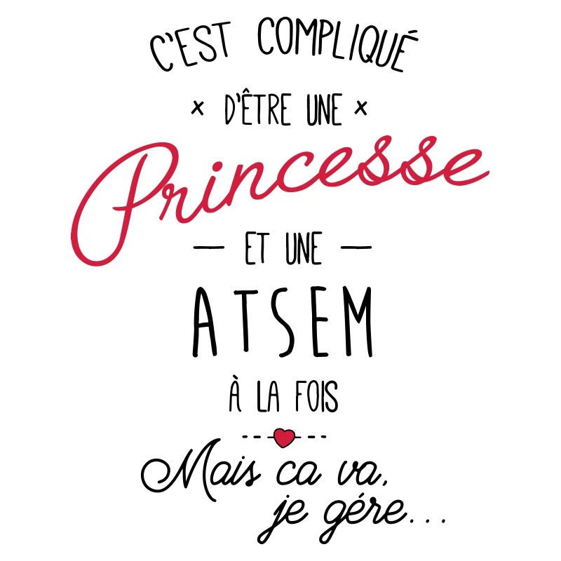 Princesse et atsem