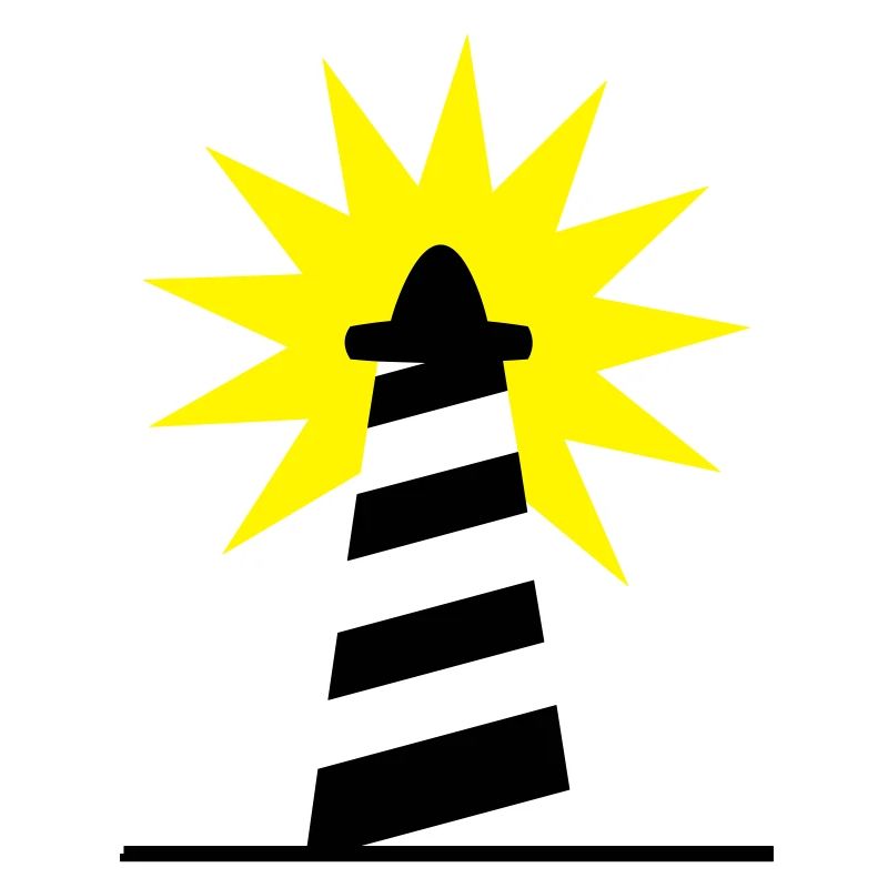 Lighthouse bright sunlight 2c