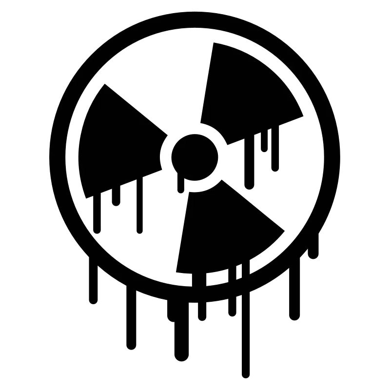 Atom Symbol Graffiti