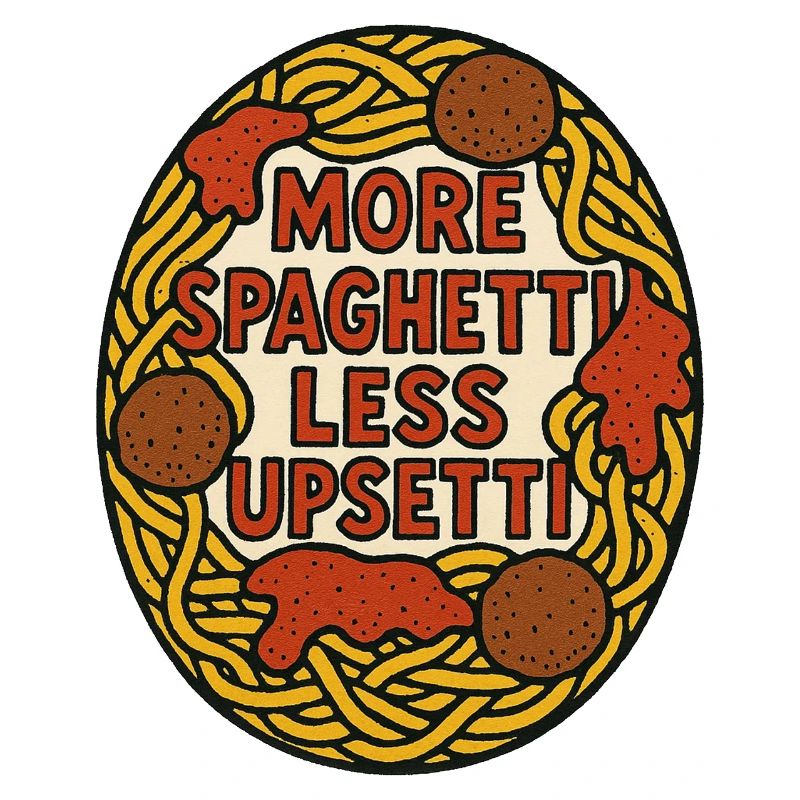 Plus de spaghettis moins d’upsetti