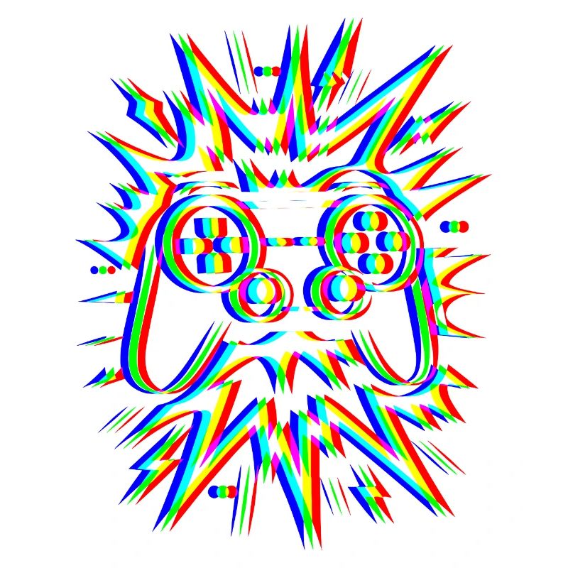 Glitch Controller – Gaming Explosion