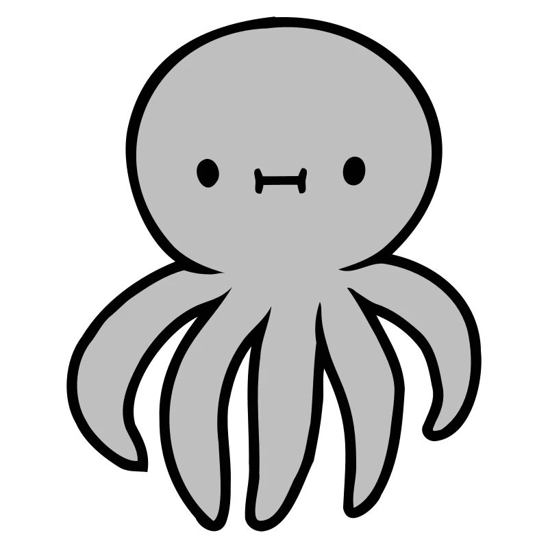 Octopus Octopus Octopus Squid Cute Giant Squid Funny