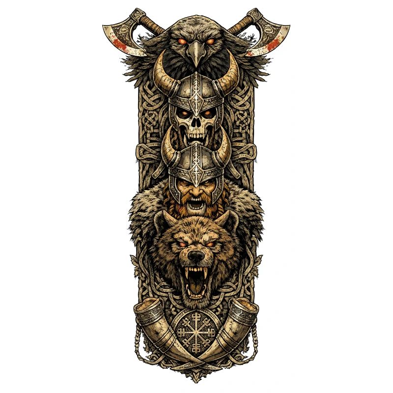 Raven Wolf Viking Order