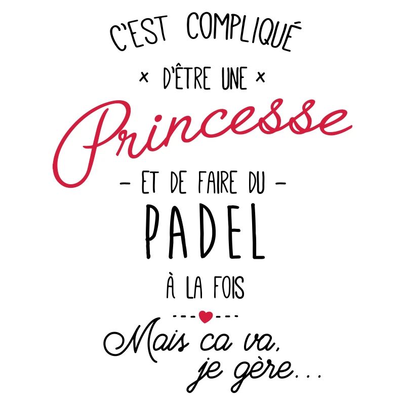 princesse et Padel