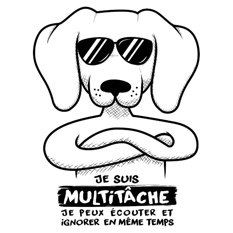 Multitache chien