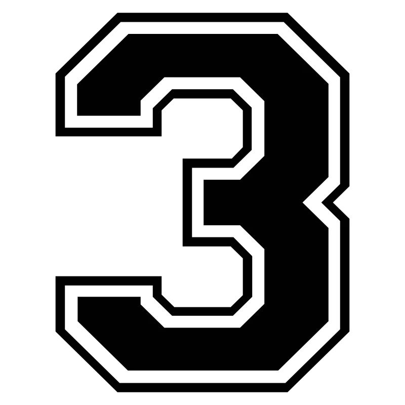 3, Three, Three, number, number
