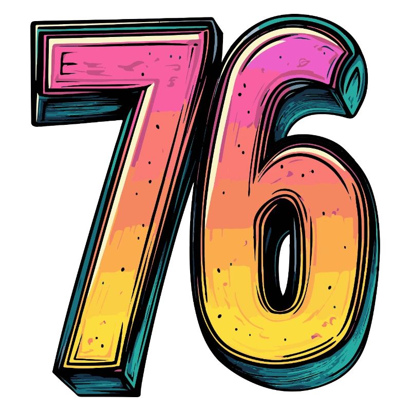 76 Number Comic