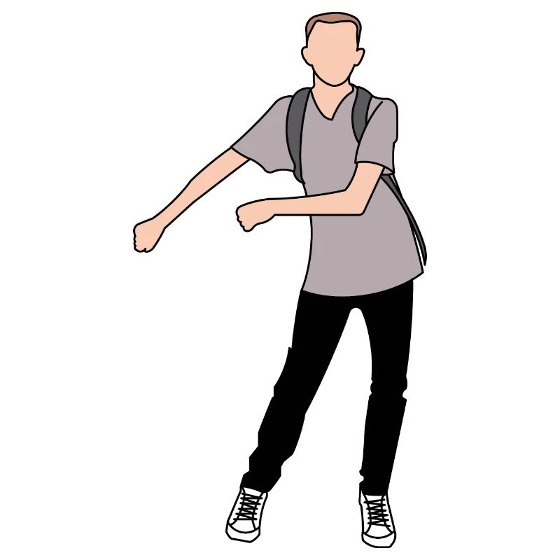 Back Pack Kid (Couleur / Couleur)