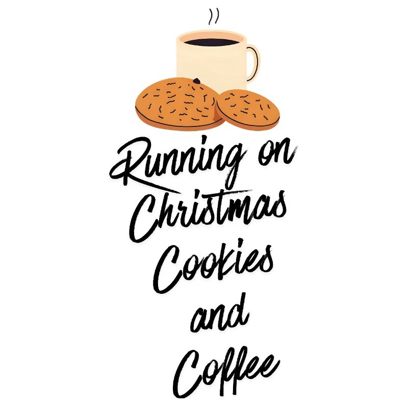 Vivre sur des biscuits et du café de Noël