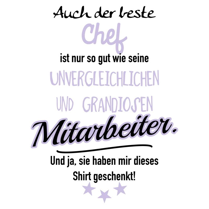 bester Chef grandiose Mitarbeiter