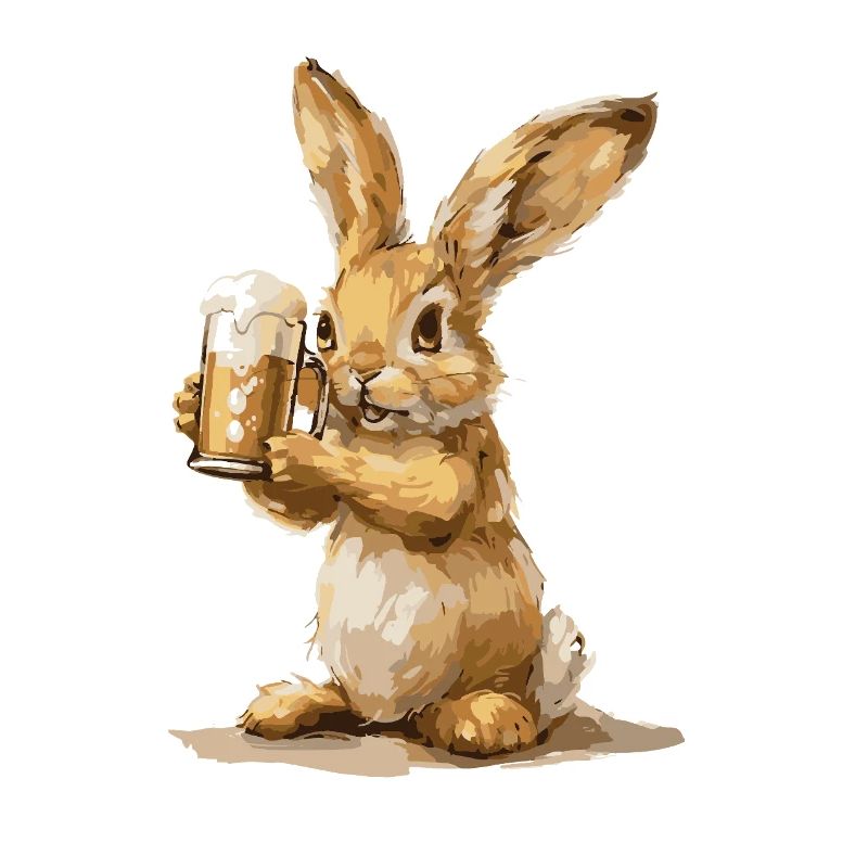 Bunny Bière Drôle