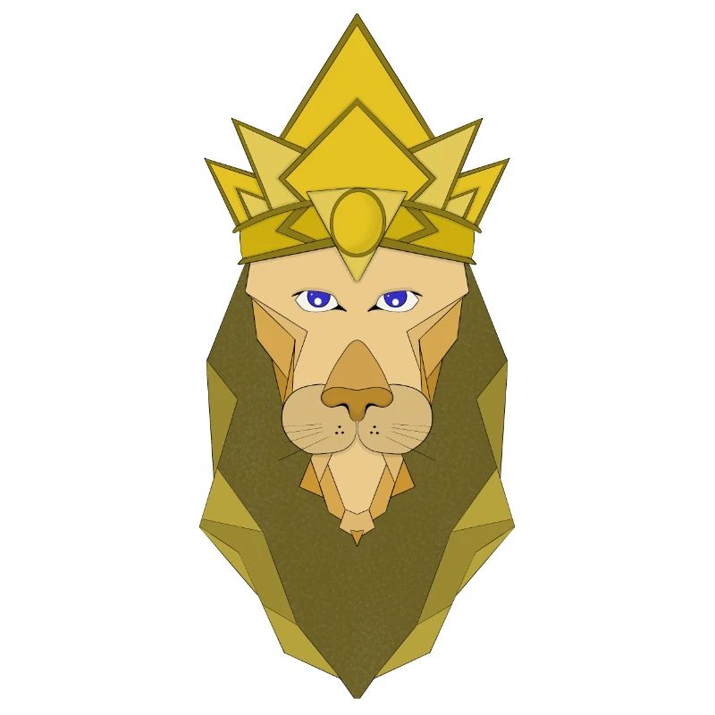 Polygonaler Kaiserlöwe