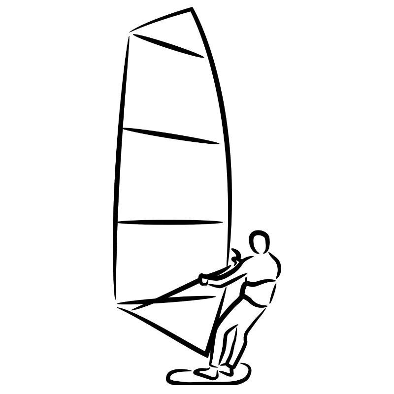Windsurfer sketch