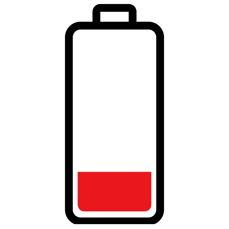 low battery