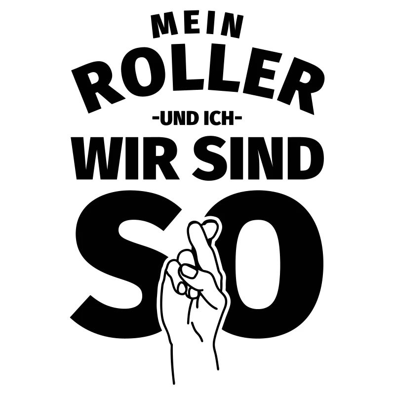 Rollerfahrer Geschenk