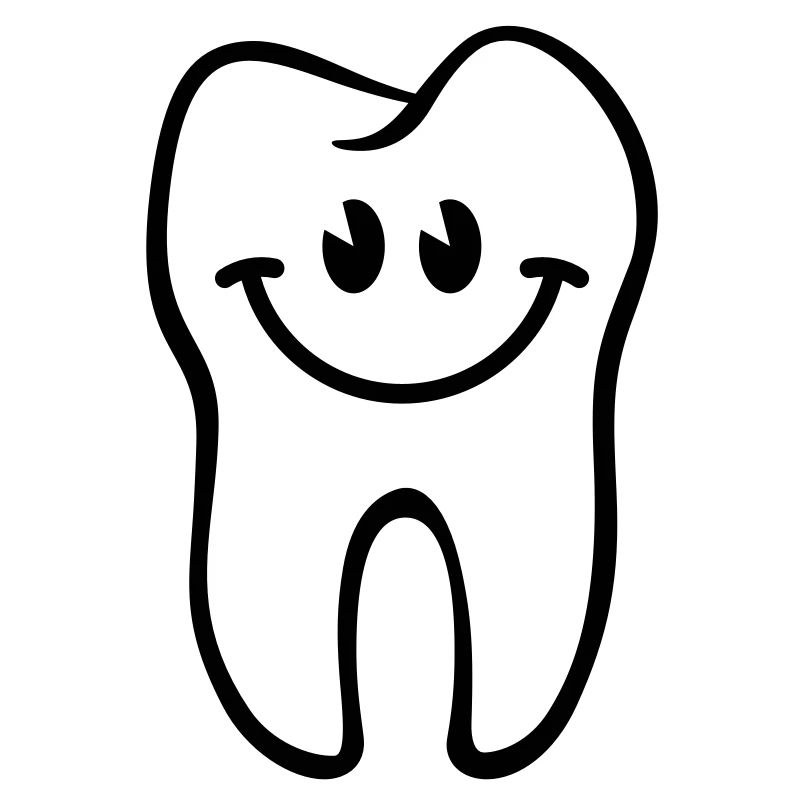 Zahn- / Tooth- / Dent- / Diente- / Dente-Smiley