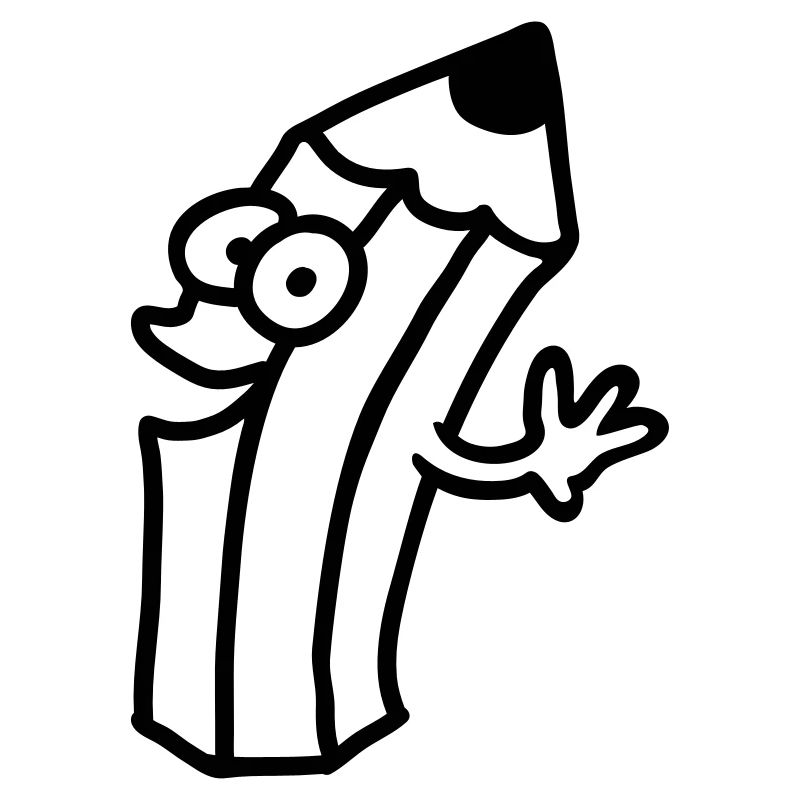 fröhlicher Stift - line