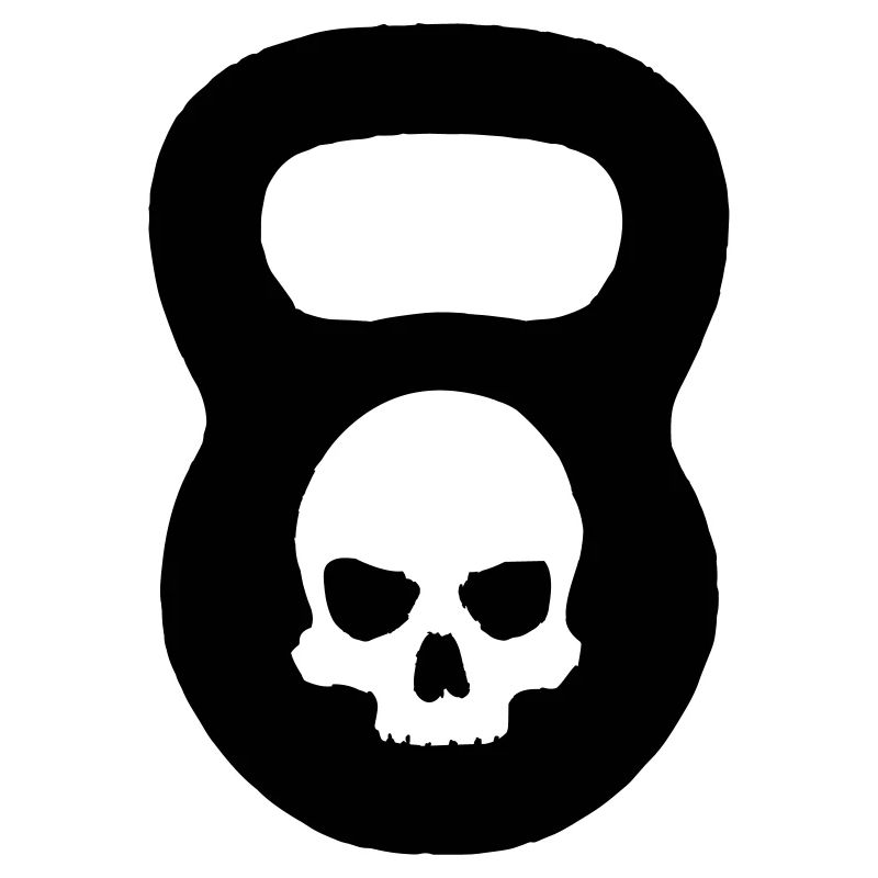 Kettlebell Ghost Black