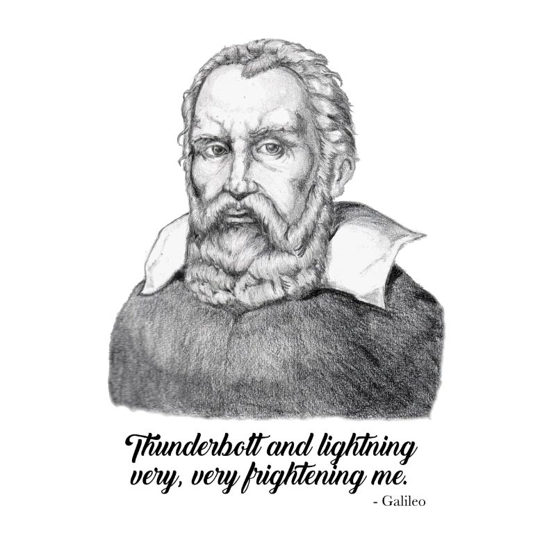 Galileo Quotes - Thunder & Lightning - Science