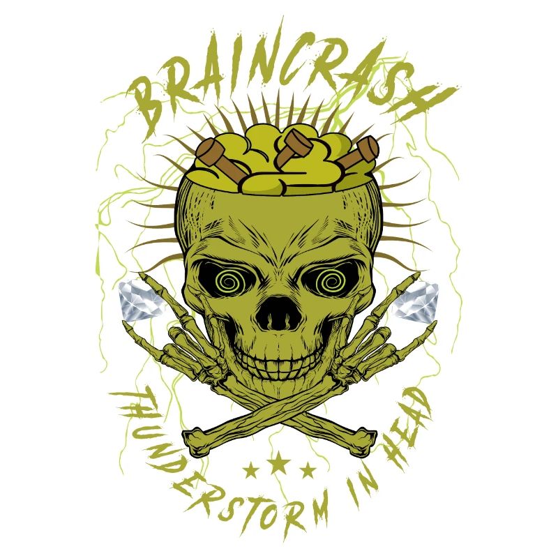 Brain Chaos Skull