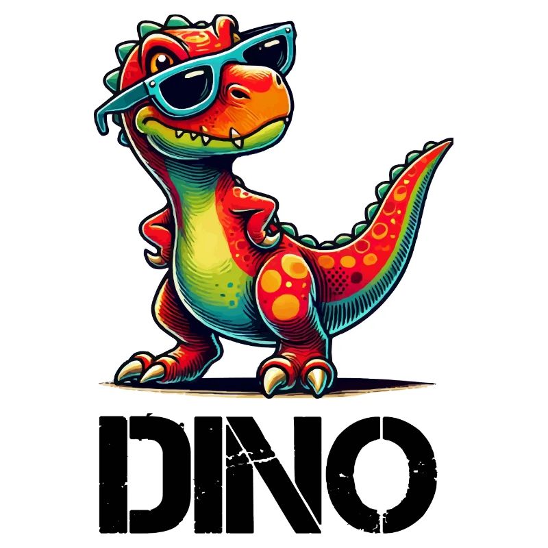 Dino with sunglasses