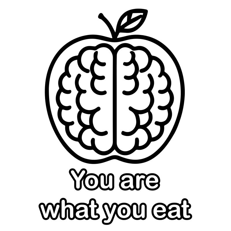 Apple Brain - Vous êtes ce que vous mangez design