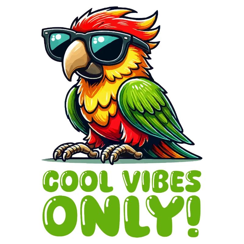 Parrot Sunglasses Comic