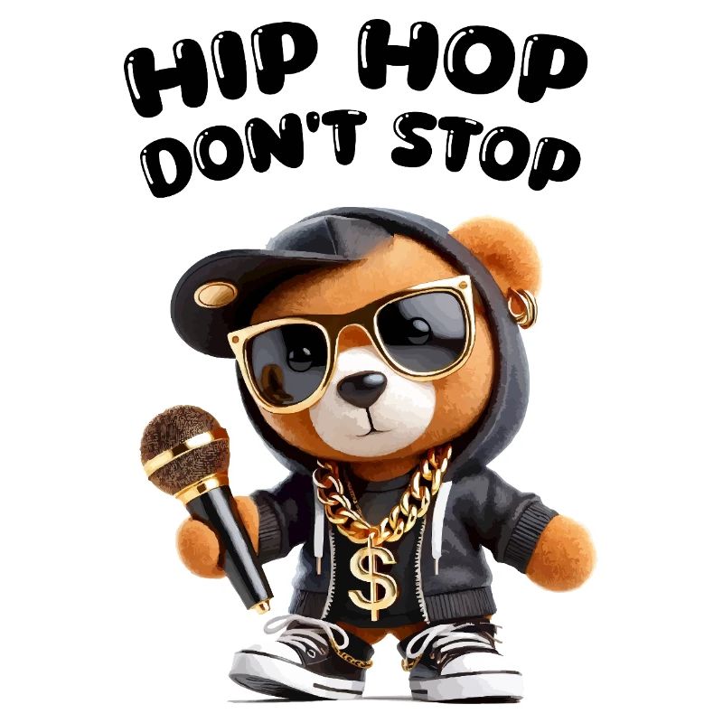 Orsacchiotto Rapper Hip Hop