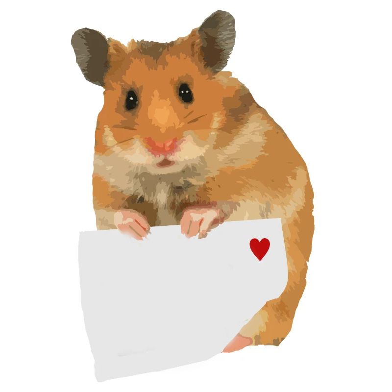Hamster Note to Personalize Note Text