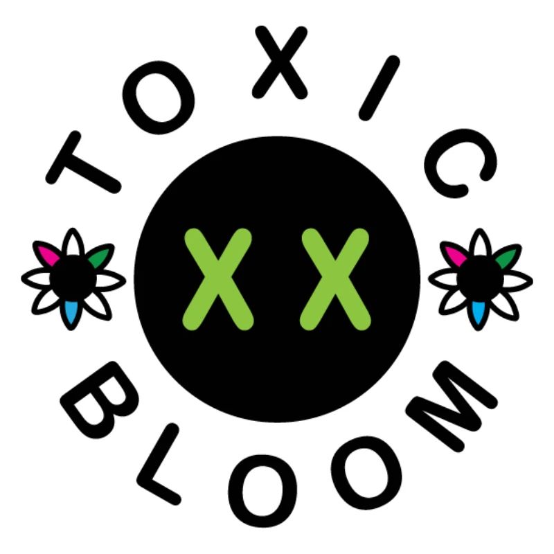 Crâne ludique avec des accents floraux