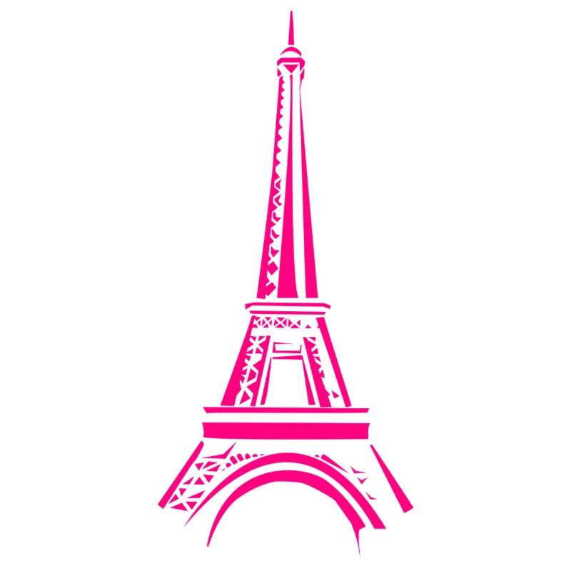 Pink Eiffel Tower
