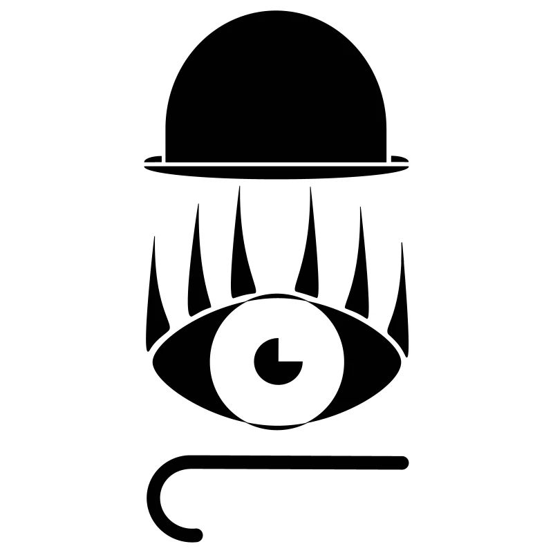 Eye Hat Stick Abstract Gift Idea Graphiques