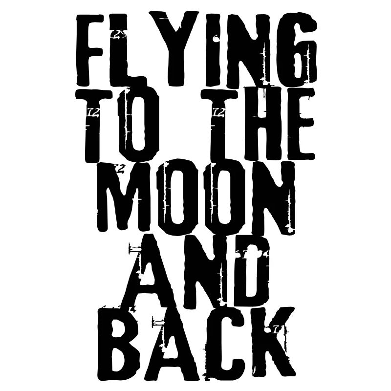 flying to the moon exit-shirt