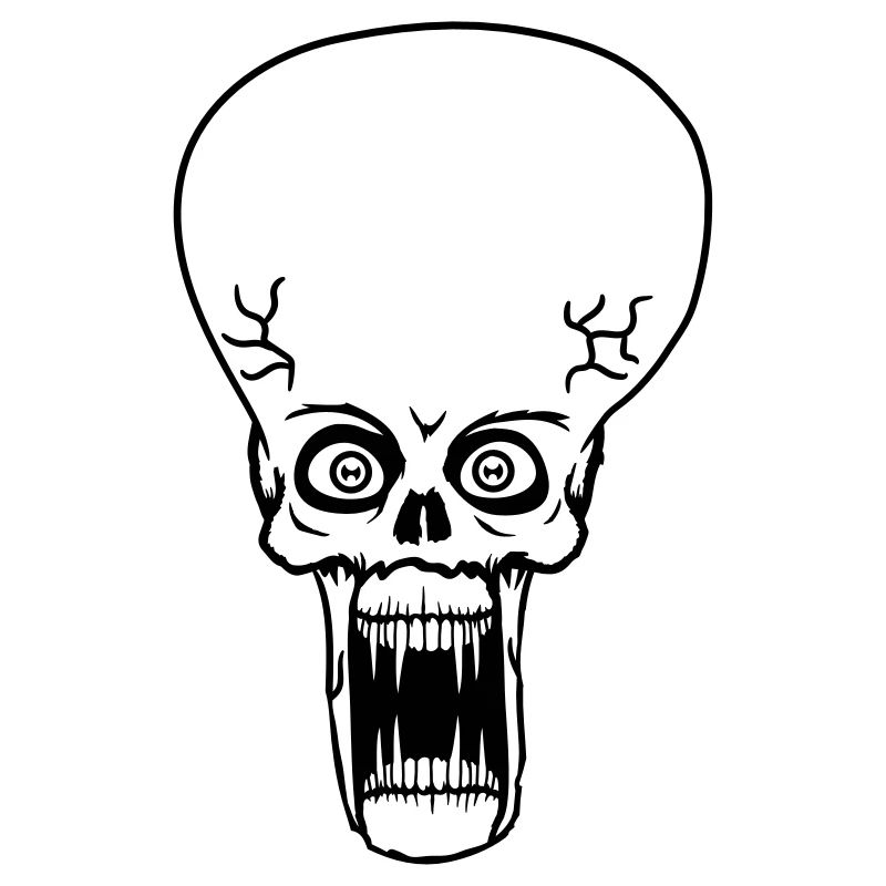 head face evil ugly disgusting tentacle monster ho