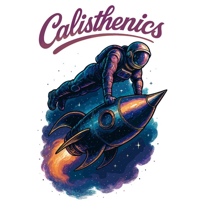 Calisthenics Astronaut Push-ups Rocket Gift
