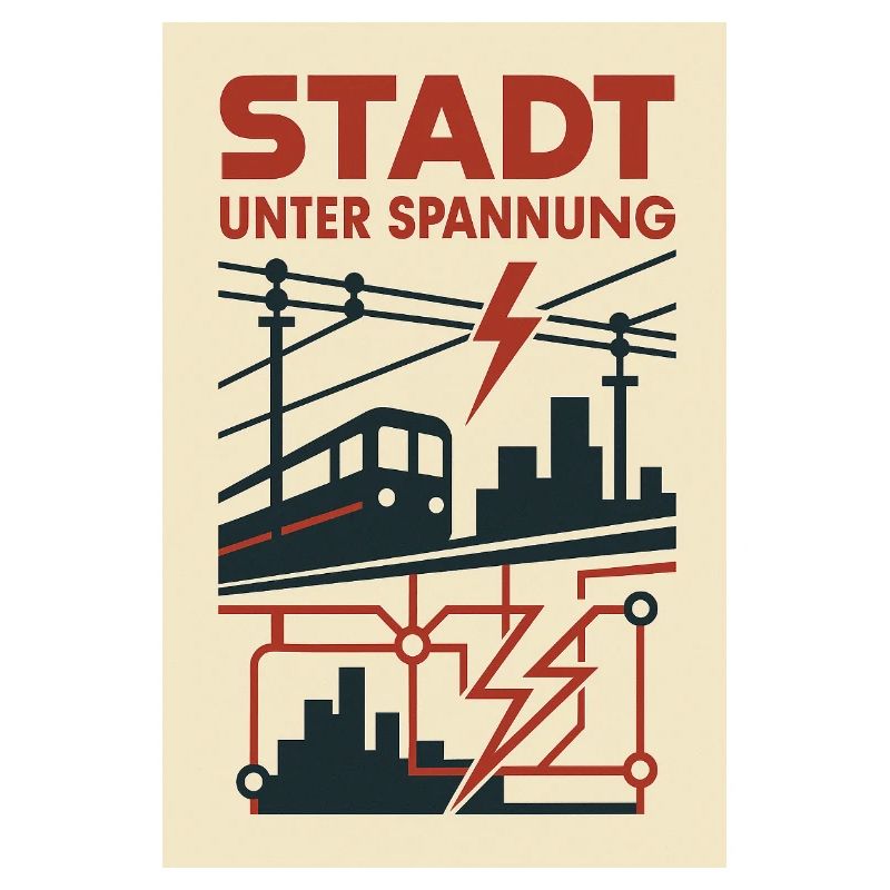 City Under Voltage Subway Lightning Current Metropolis
