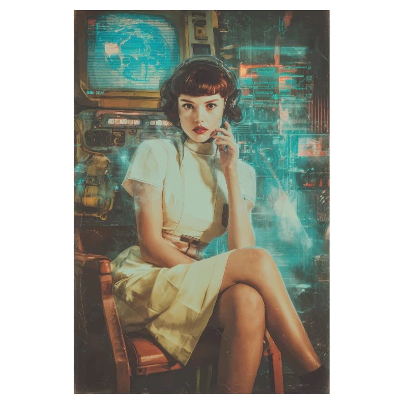 Retro Sci-Fi Operator