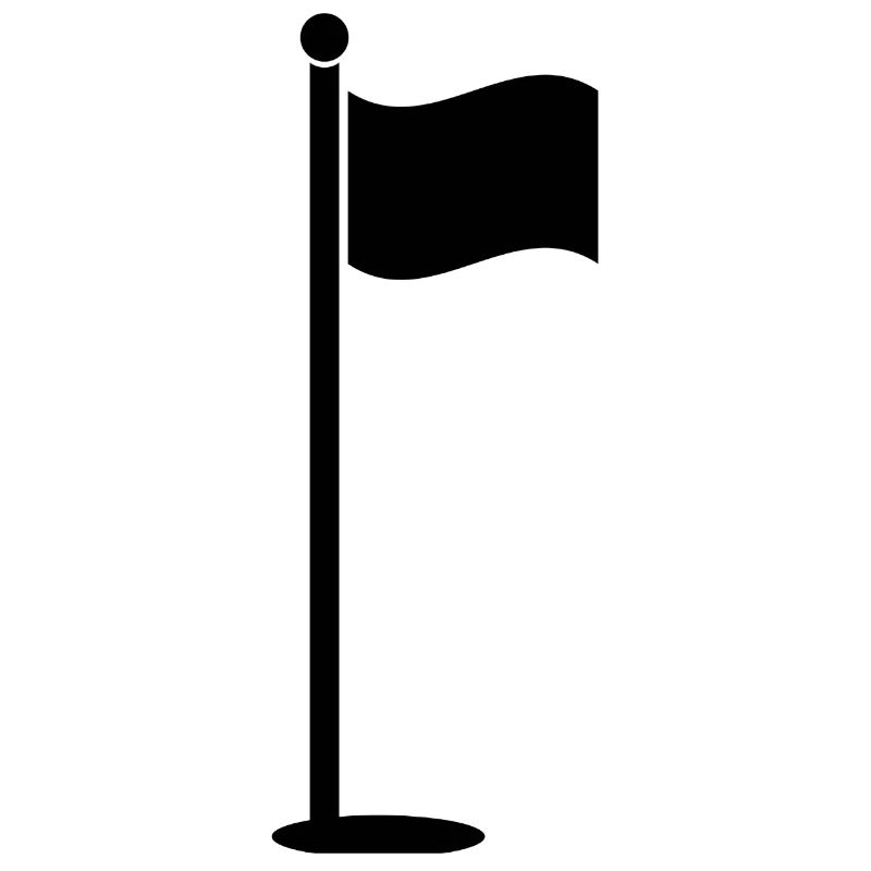 Drapeau de golf