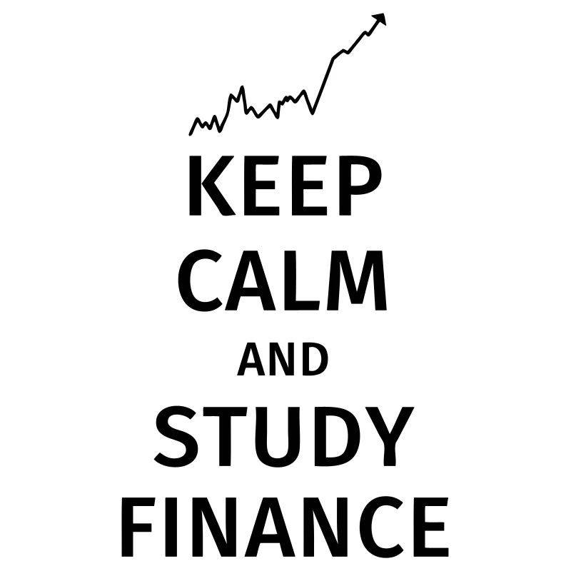 keep calm and study finance