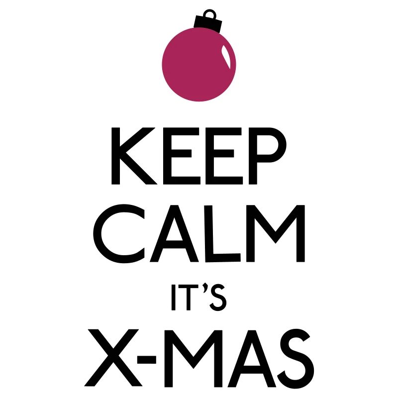 keep calm x-mas