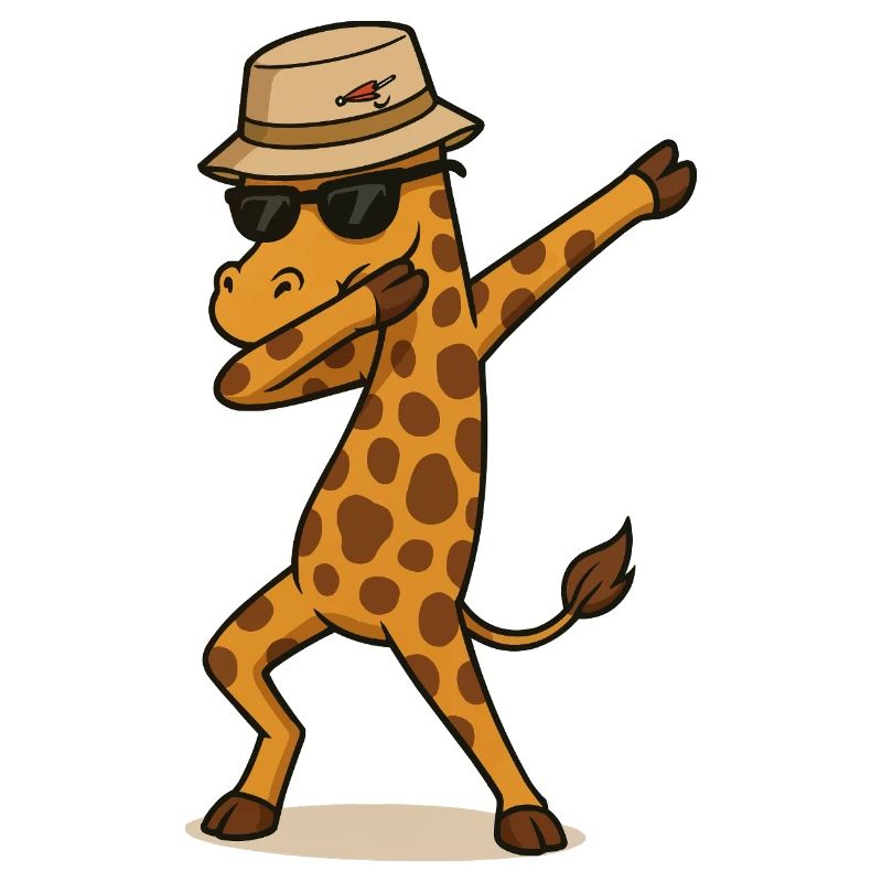Dabbing de girafe 2