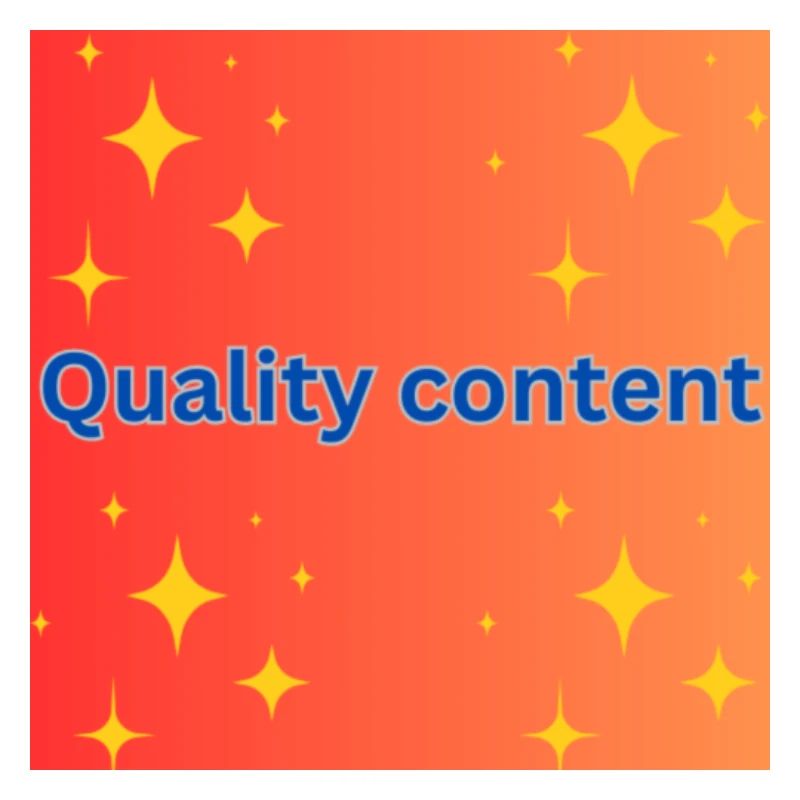 Quality content