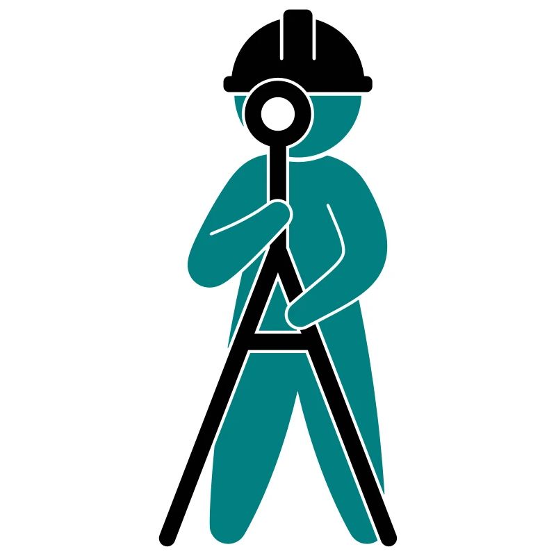 An engineer at a construction site