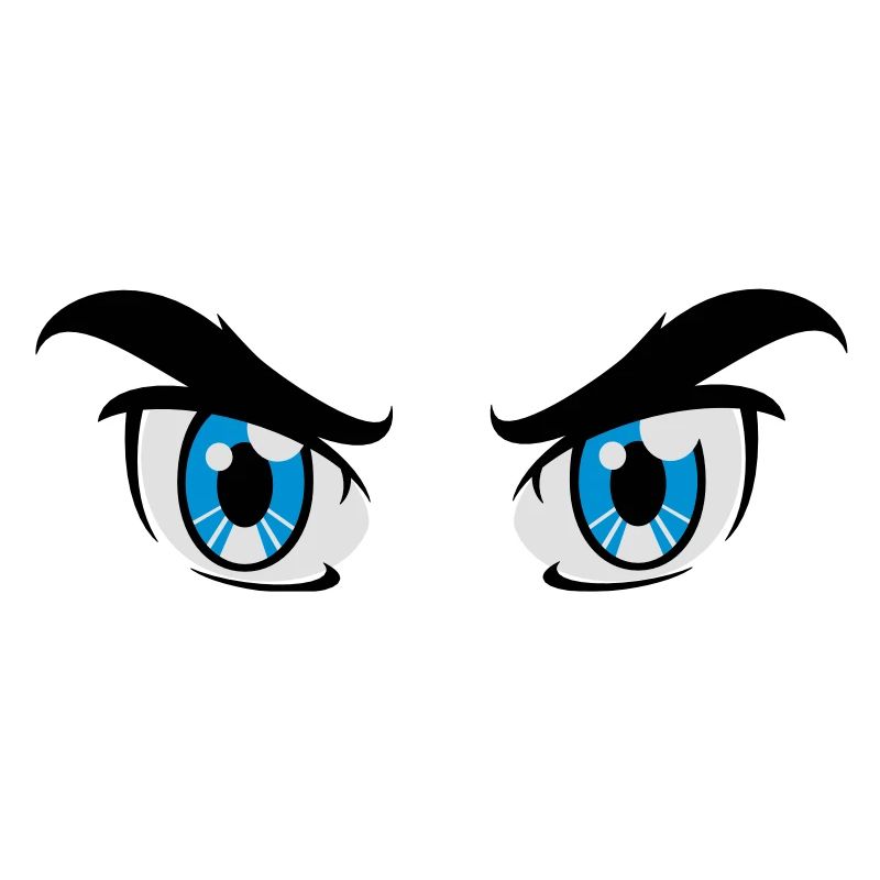 yeux, bande dessinée, comique