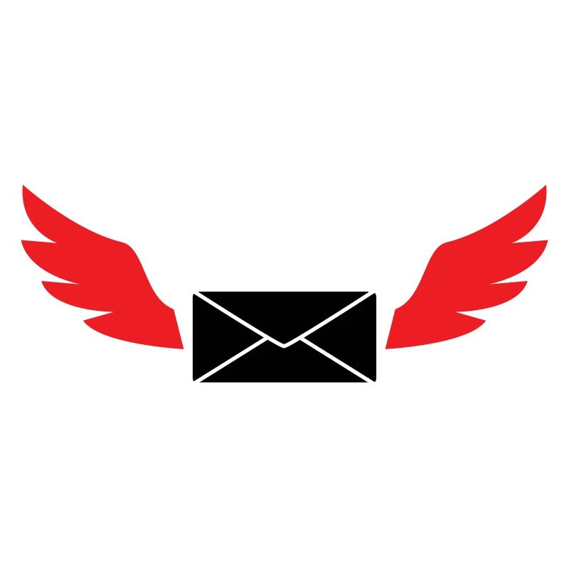Express Mail Envelope Winged Post
