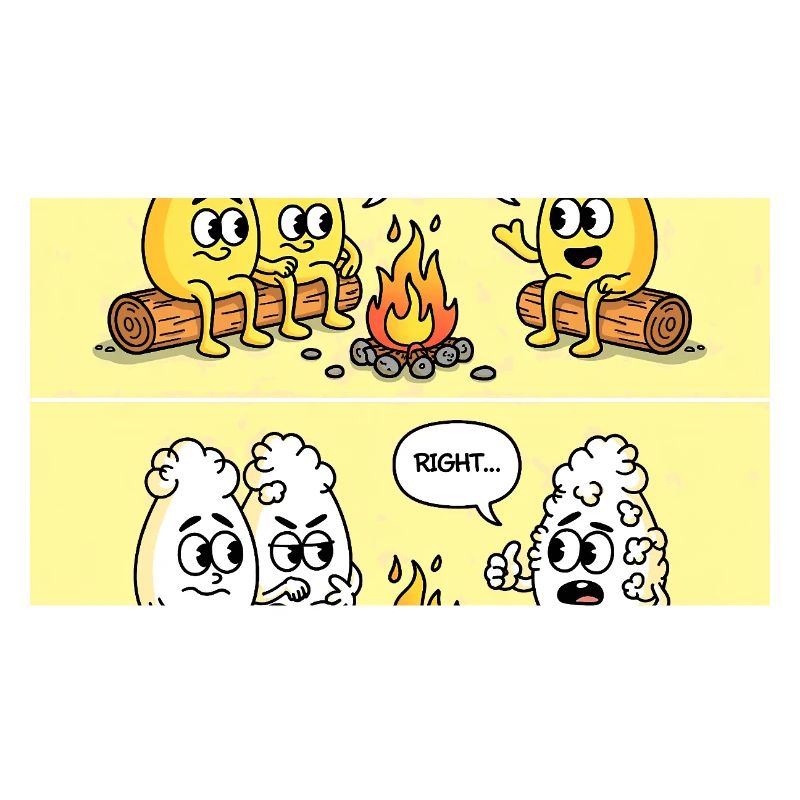 Popcorn Gag – Campfire Fun Gone Wrong