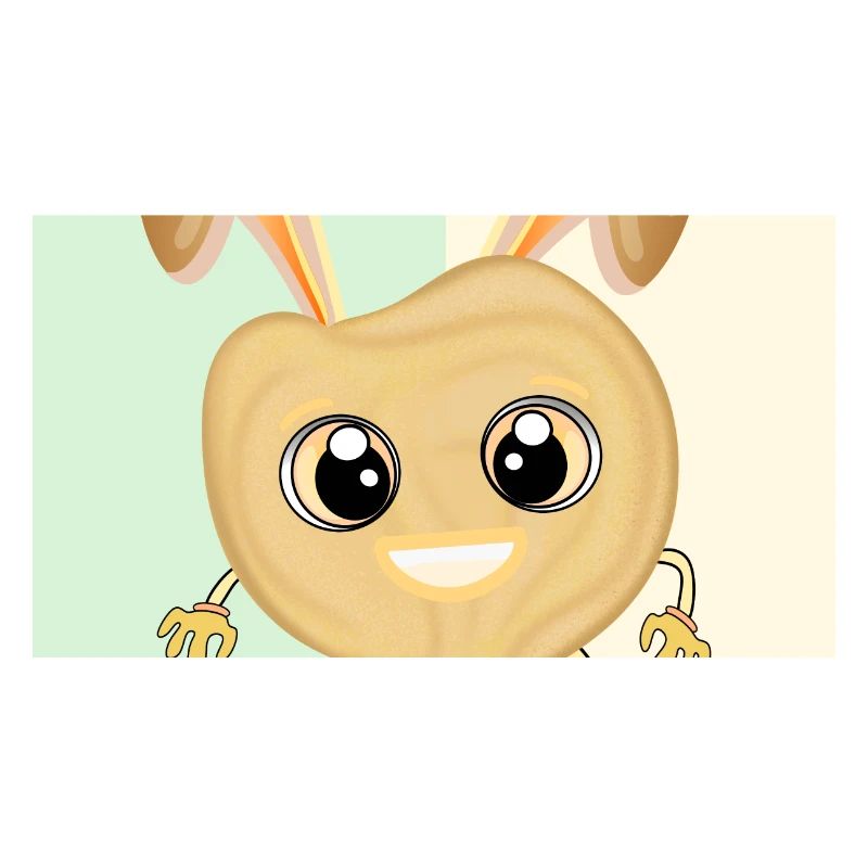 Chickpea Easter Bunny