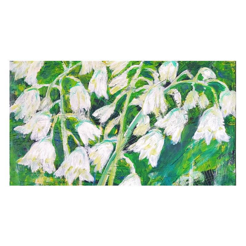 Maiglöckchen im impressionistischen Stil