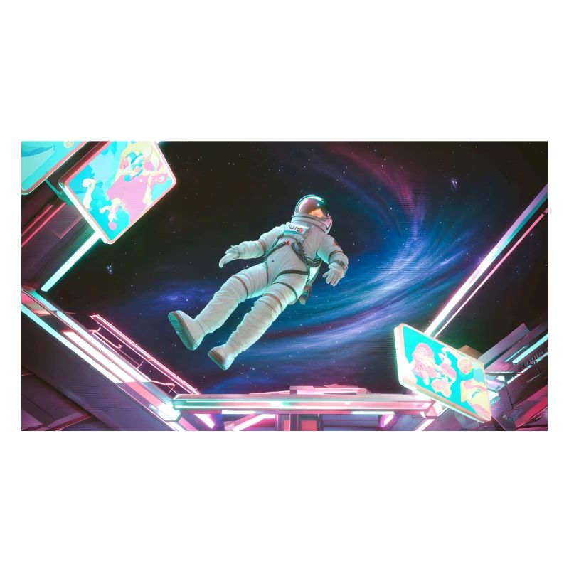 Combinaison spatiale arcadienne spatiale - Néon